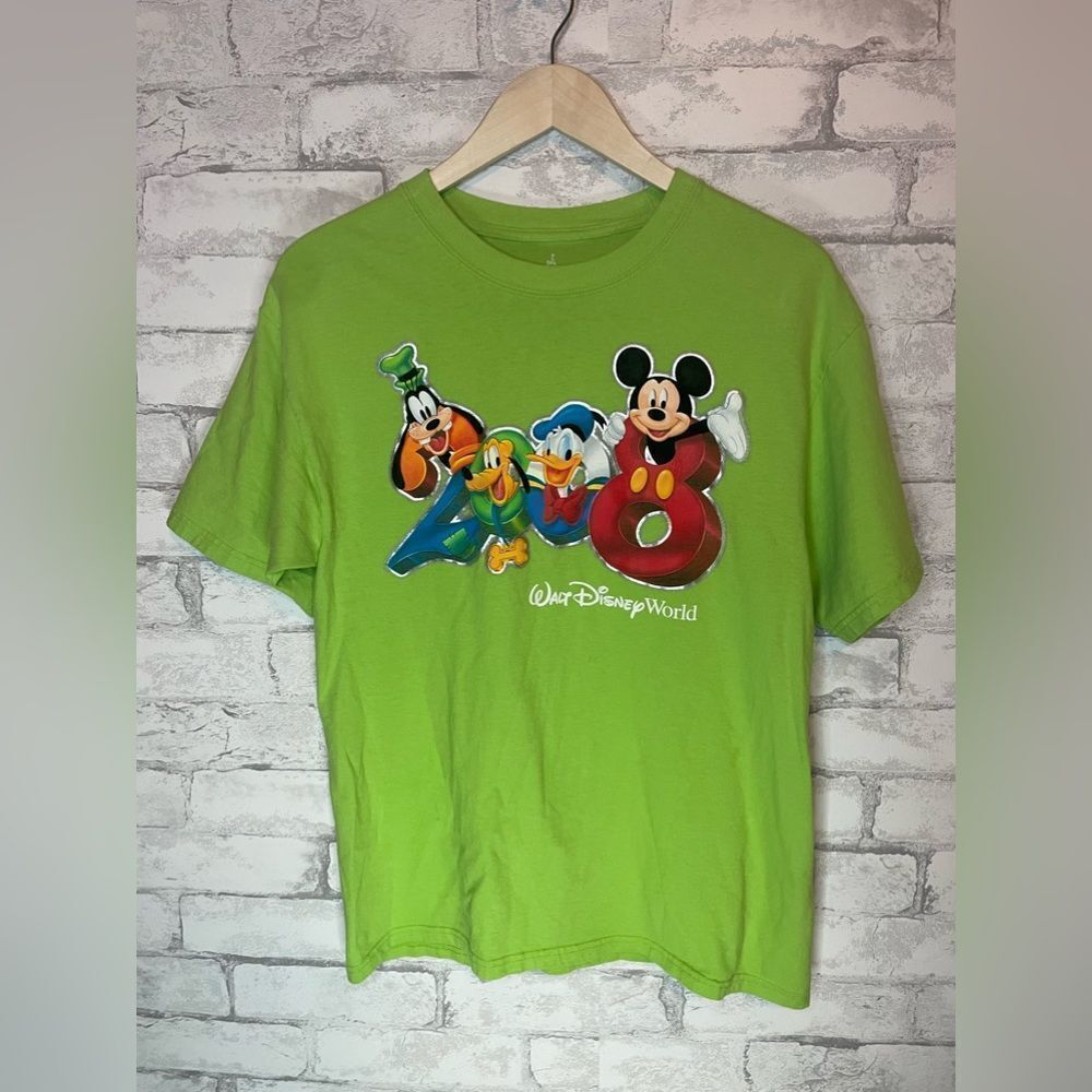 Walt Disney World 2008 VTG Y2K Mickey Mouse Clubhouse Hanes Collaboration TShirt